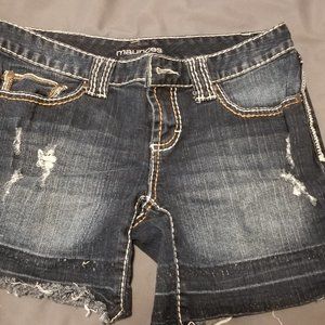 Maurice's jean shorts